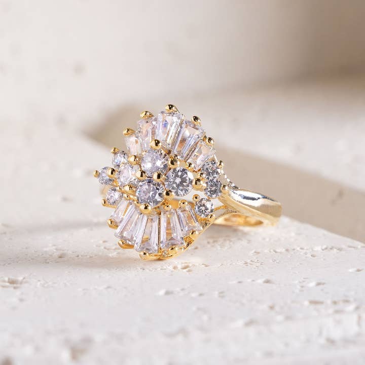 Lenvolee - Venta al por mayor Anillo con gemas - Cosette