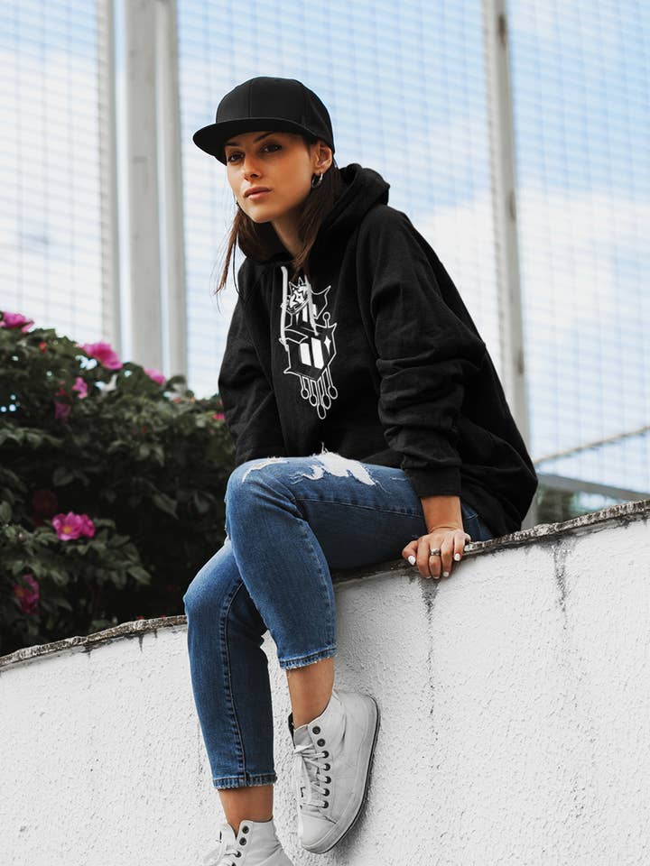 Logo Sinister Kings - Sweat à capuche pour la vente par Sinister Kings