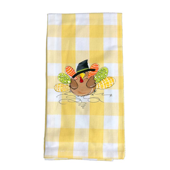 Torchon de cuisine Fall 895 Patchwork Boy Turquie YC pour la vente par Designs By Beverly, LLC