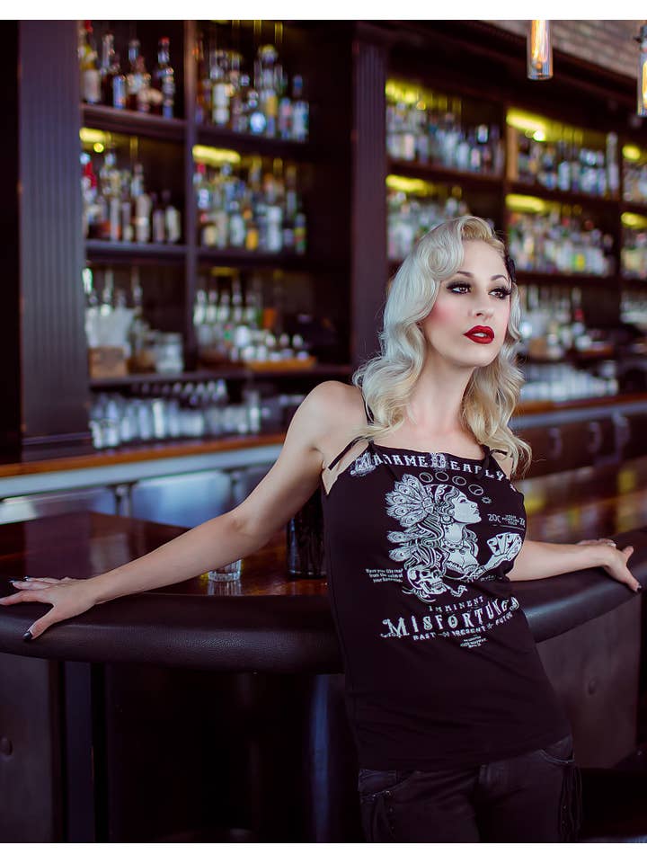 Se7en Deadly - Vente T-shirt à imprimés – femme - T-shirt Misfortune Teller Rocker1