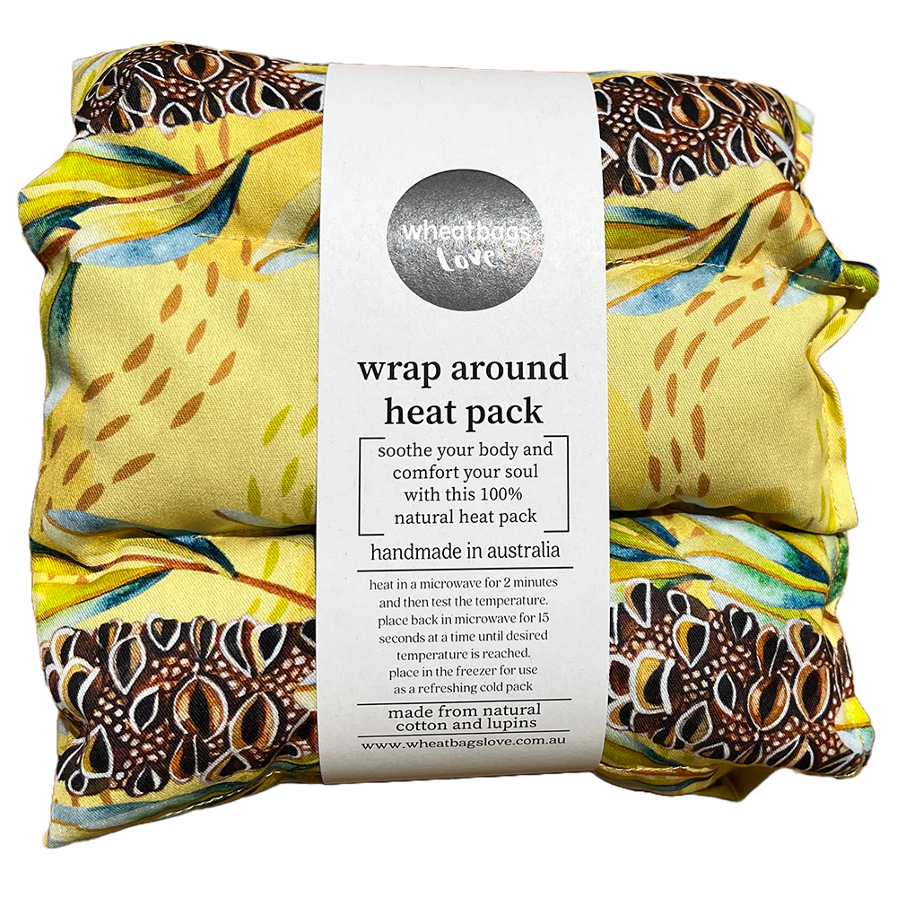 Wheatbags Love - Wholesale Hot/cold compress - Wrap Around - Banksia Pod1