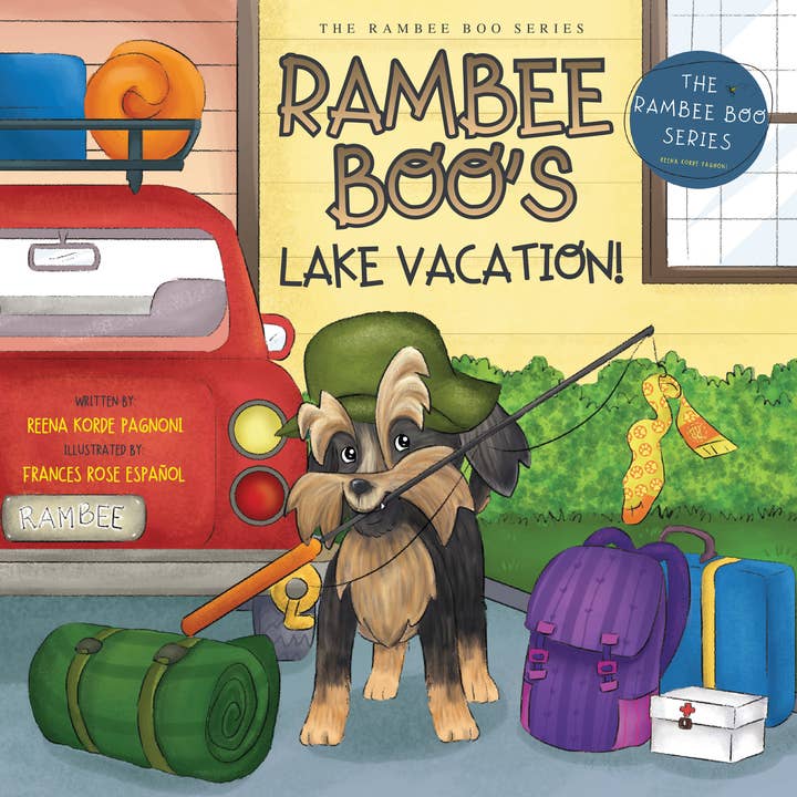 RAMBEE BOO'S LAKE VACATION! PICTURE BOOK for wholesale by WAMAN BOOKS PUBLISHING