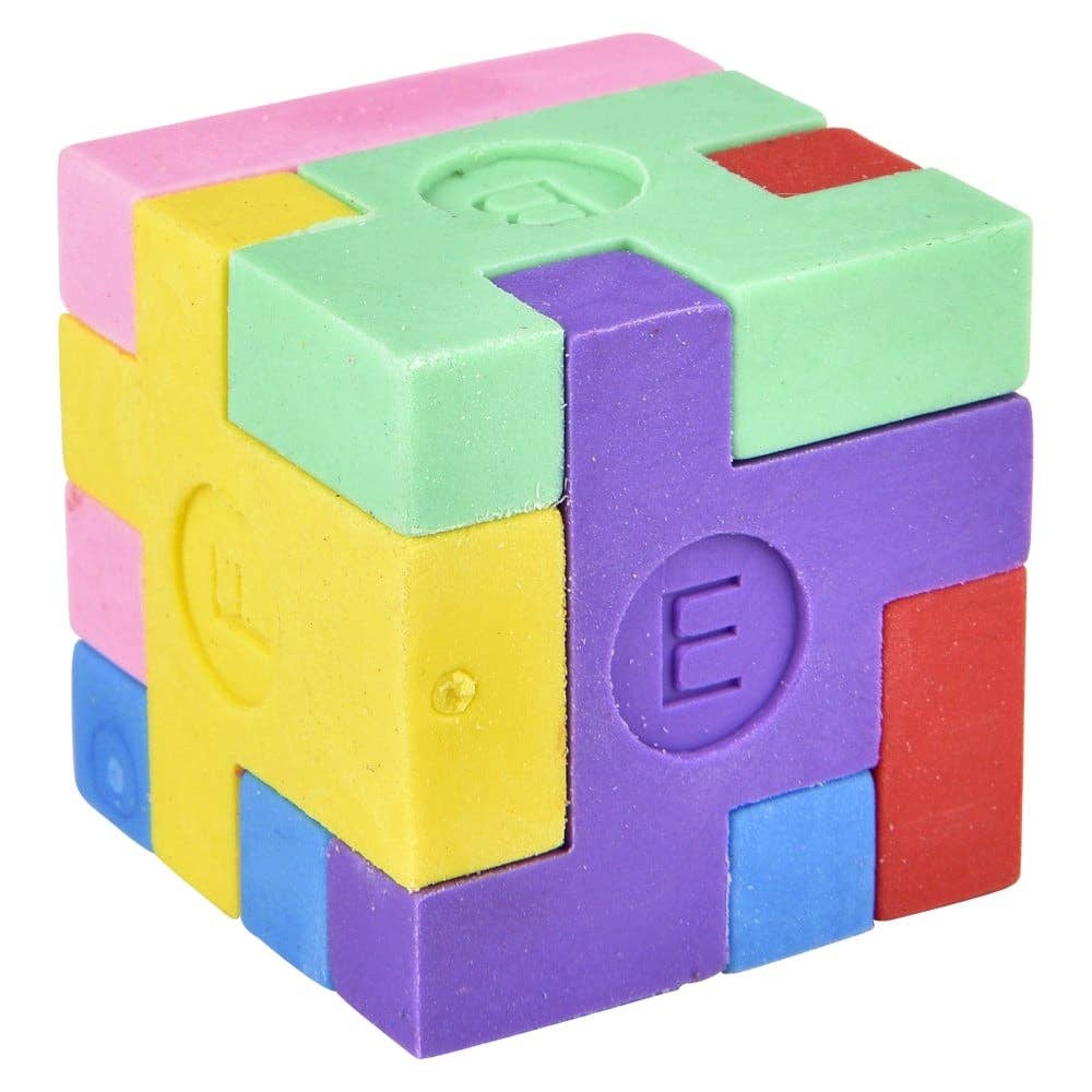 La Luna Bella - Toys - Wholesale Puzzle - Kids - PUZZLE CUBE ERASER LLB Puzzle1