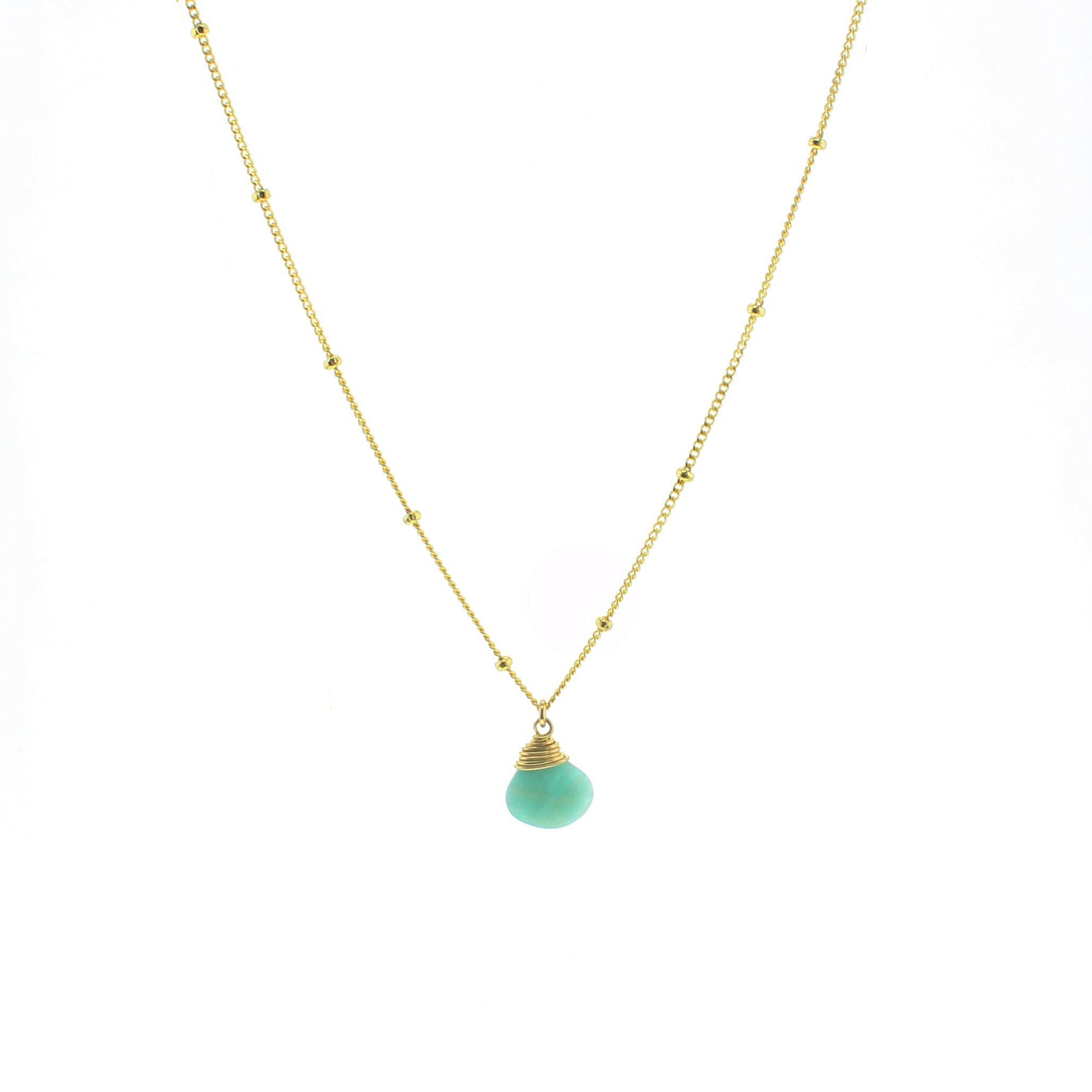 Lotus Jewelry Studio – Colar pingente/pendente por atacado – Colares com Pedra Trinket36