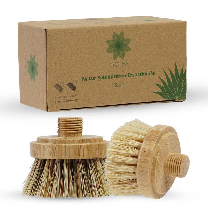 PROTEA Set of 2 Natural Bristle Replacement Heads for Dish Brush and T and other Purchase Wholesale artificial flowers raw material. Free Returns & Net 60 Terms on Faire trending on Faire.
