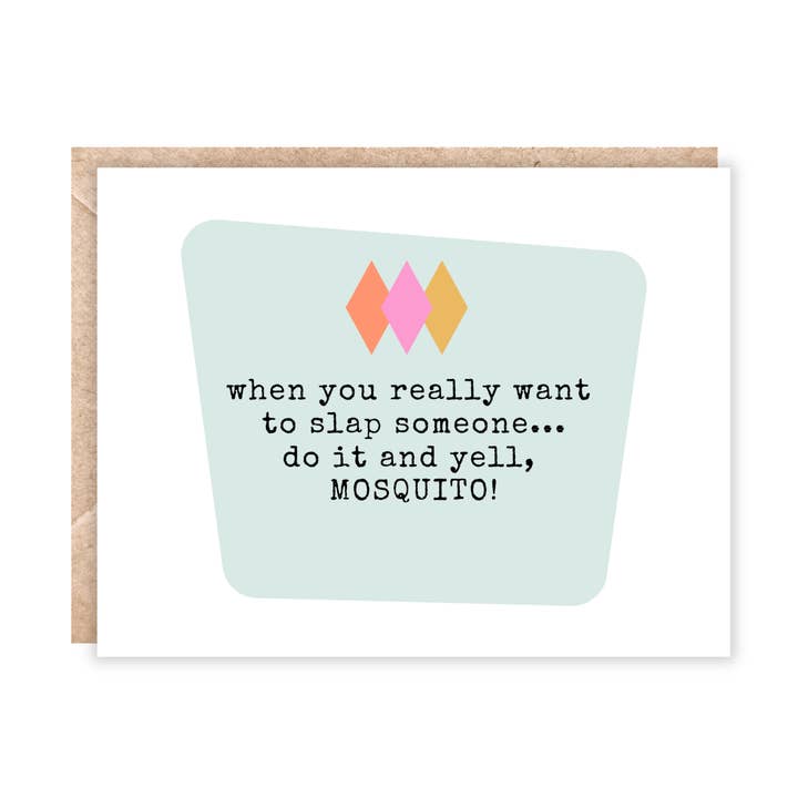 Jolly Rae - Wholesale Everyday Greeting Card - When You Really Want to Slap Someone...0