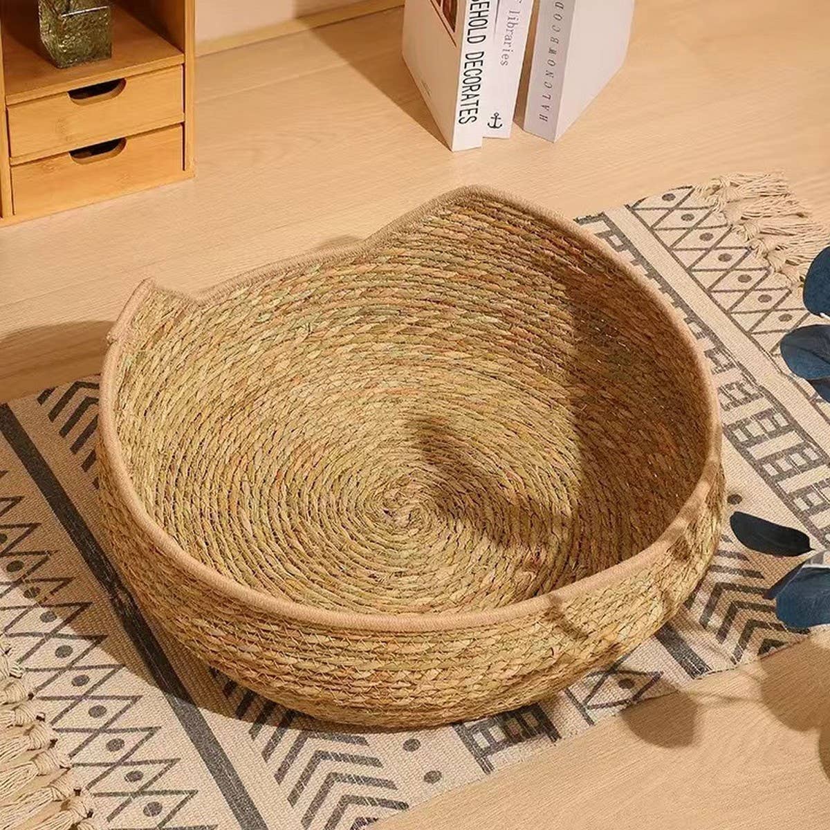 PAWPAWwholesale - Wholesale Pet Bed - Cat/Dog - Woven pet bed soft mat, two uses in one bed_CWMM65670