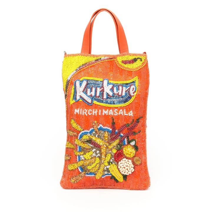 Mirchi by Kim - Wholesale Tote Bag - Women's - KURKURE BAG1