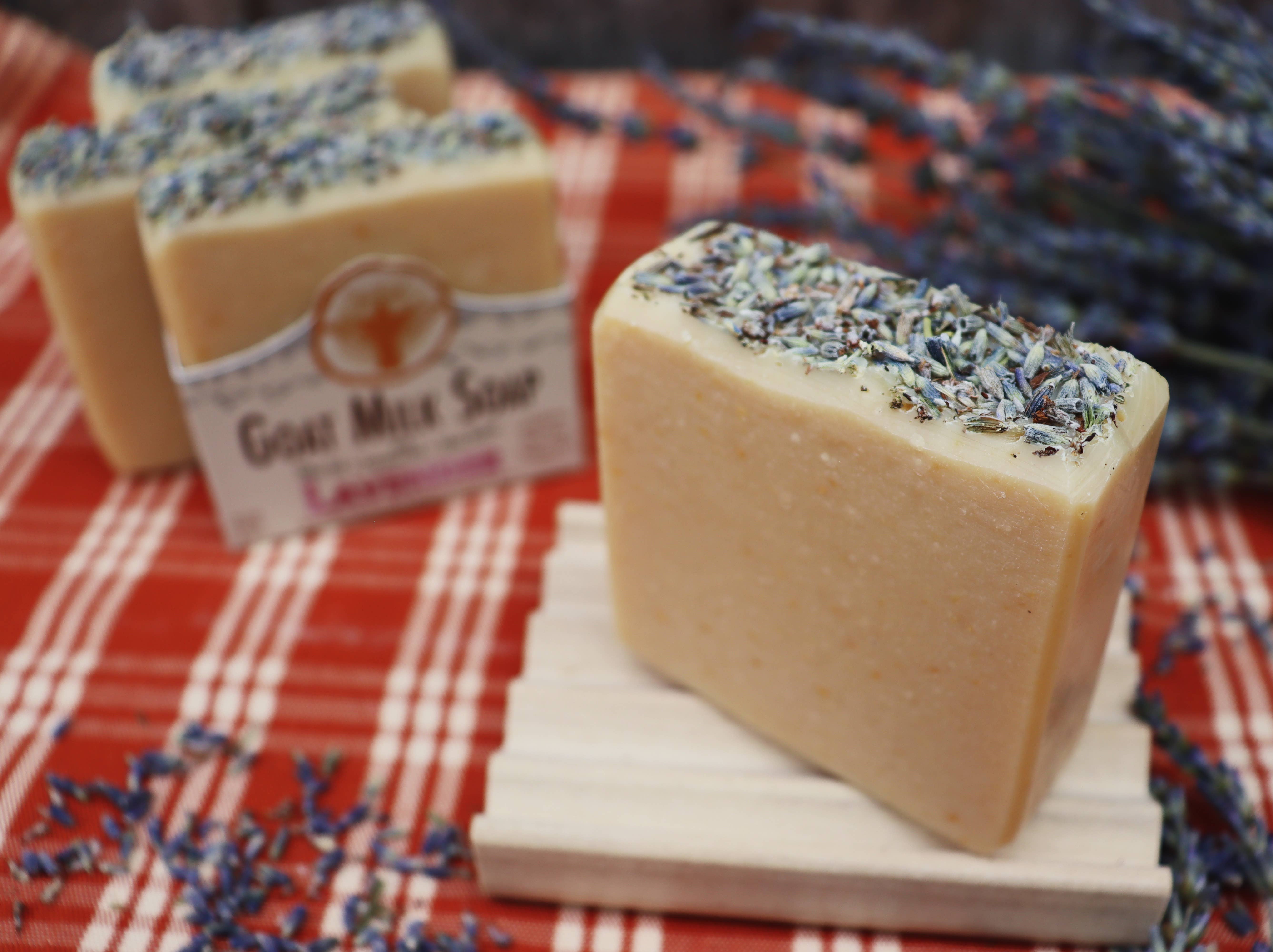 MOTH WOOD – sabonete sólido por atacado – Sabonete de leite de cabra lavanda1