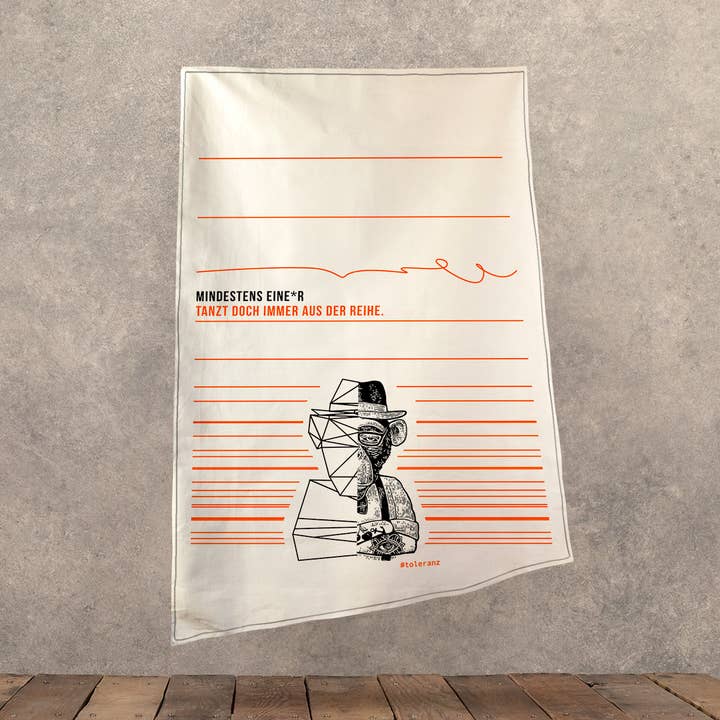 Geschirrtuch "chilly" für den Großhandel von WEARETHEFUCKINGLEADERS