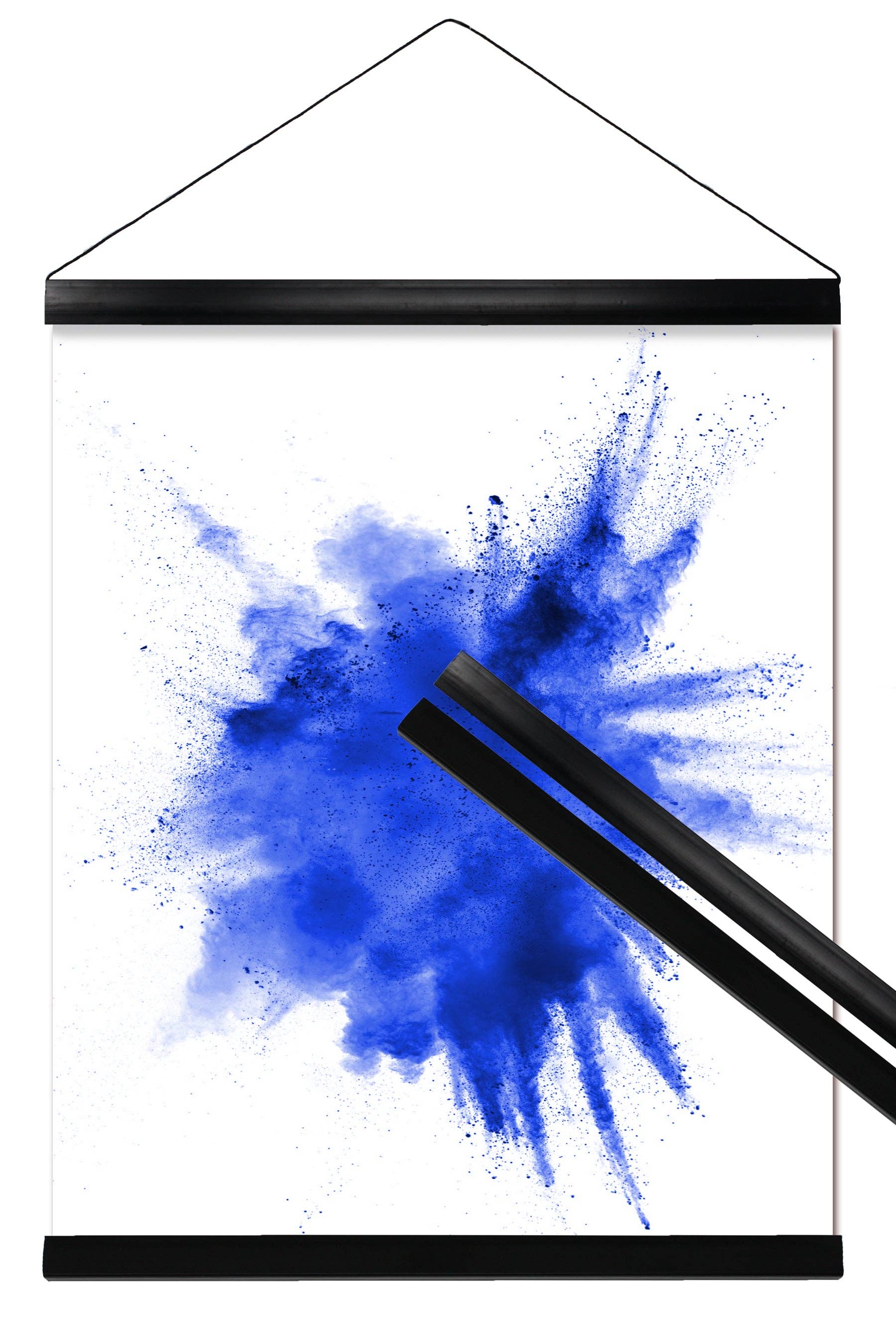 Close Up GmbH – wholesale Poster – Svarta affischremsor 31,5 cm (par) med hängande snöre0