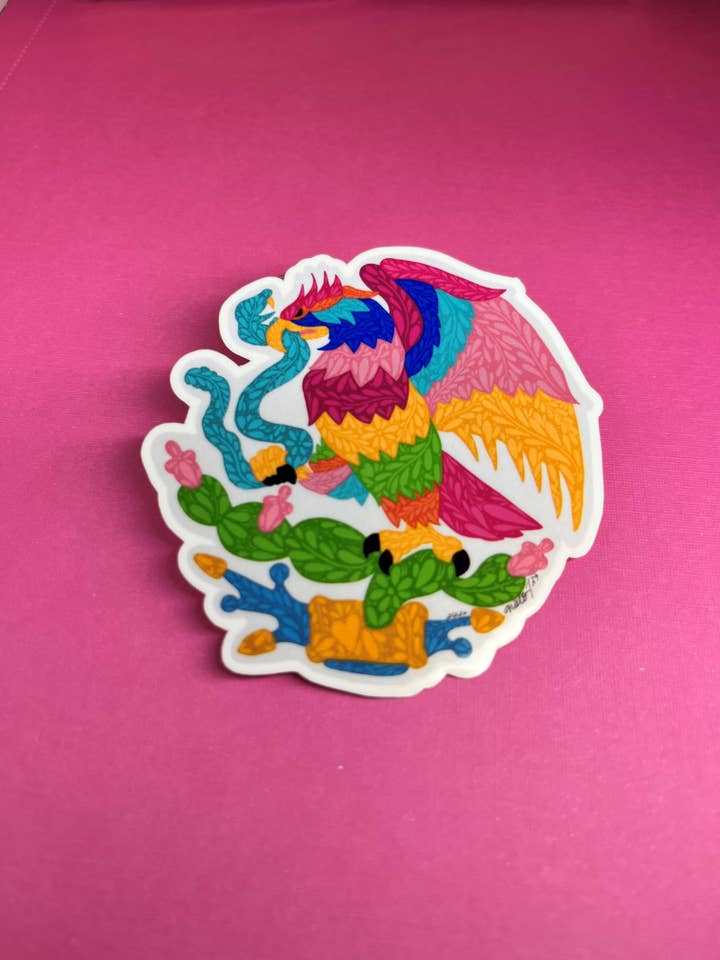 Autocollant Aguila Mexicana pour la vente par El Retoñito