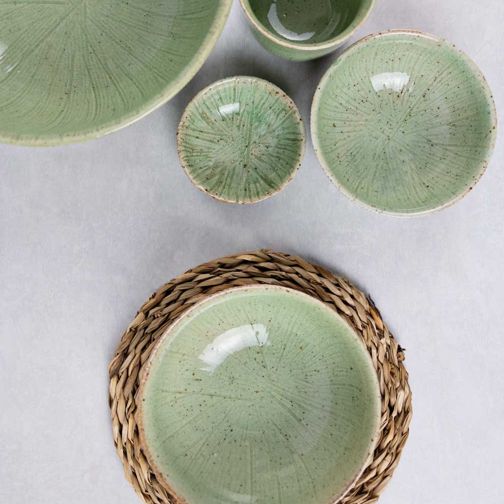 EARTHWARE - Wholesale Serve Bowl - Stoneware bowl Gina M1