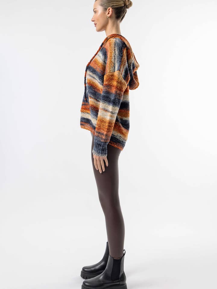 California Californian Knit Hoodie with Front Pocket for wholesale on Faire5