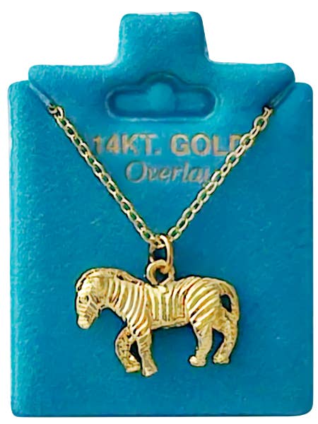 Gemaakt in de VS Zebra Ketting Verkrijgbaar in Goud of Zilver voor wholesale door New England Gold Inc.