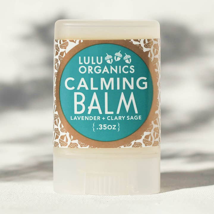 Calming Balm .35oz for wholesale by LULU ORGANICS