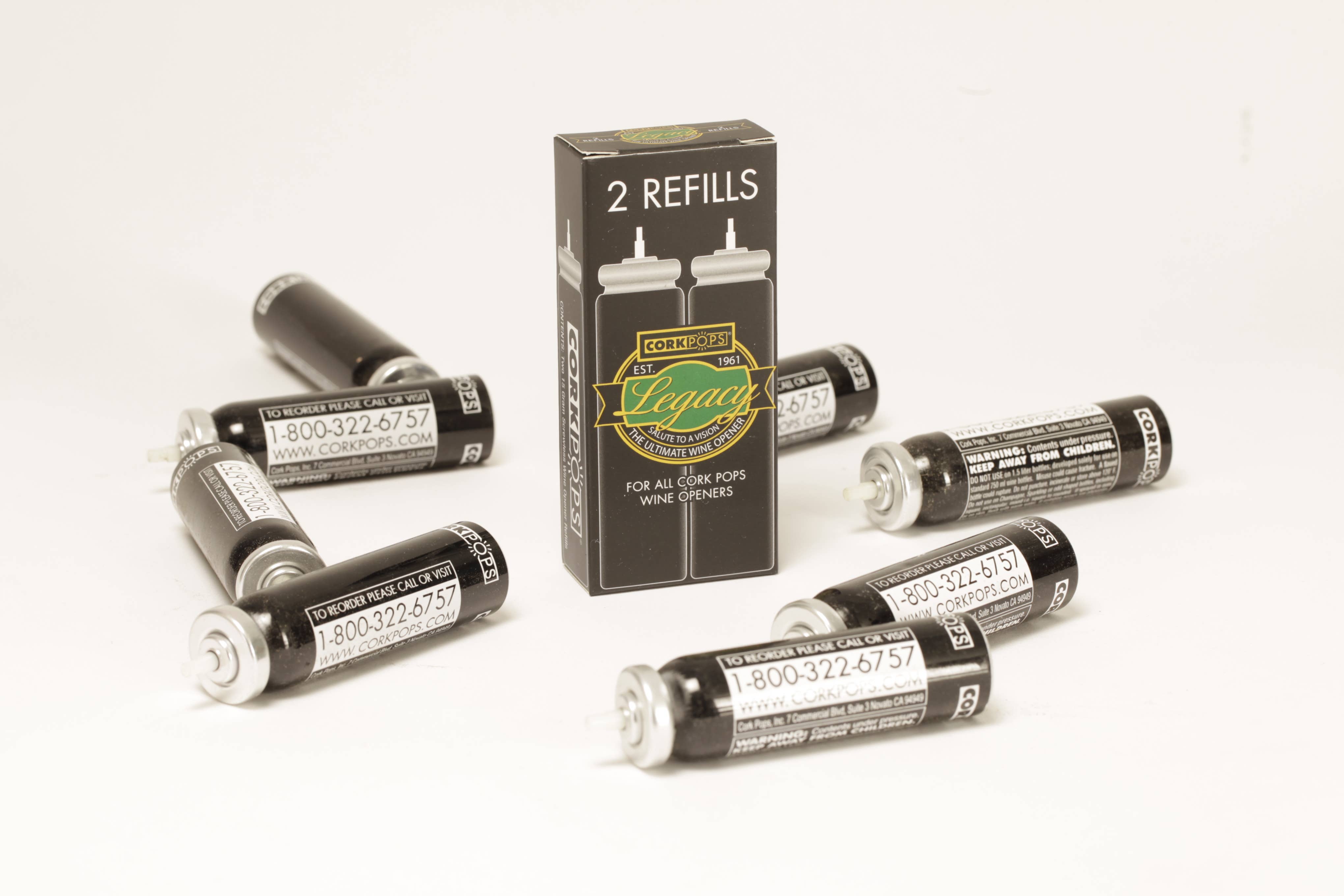 Cork Pops Inc - Wholesale Wine Tool Set - Legacy Cork Pop Refills3