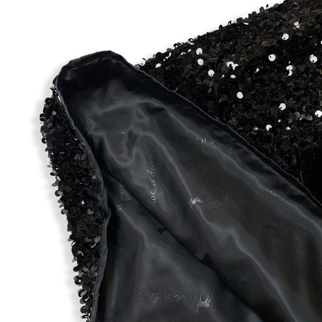 Doe a Dear - Wholesale Dress - Kids - 17128 Sleeveless Sequin Dress w/ Back Velvet Bow (2 Colors)1