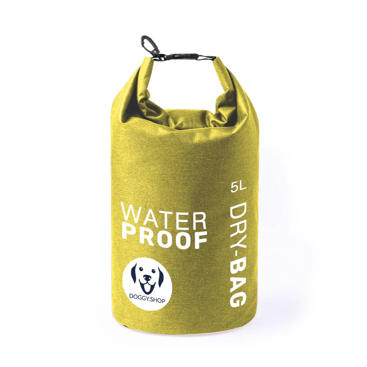 B&W Werbeartikel GmbH - Doggyroller - Vente Bocal à friandises – chien - Sac étanche Dry-Bag 5 L pour aliments secs1