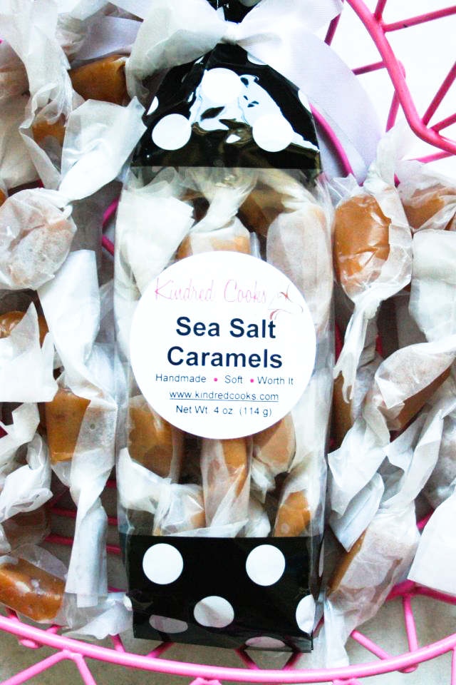 Kindred Caramels - Vente Caramels - Caramels au sel de mer, sachet de 114 g (4 oz)2