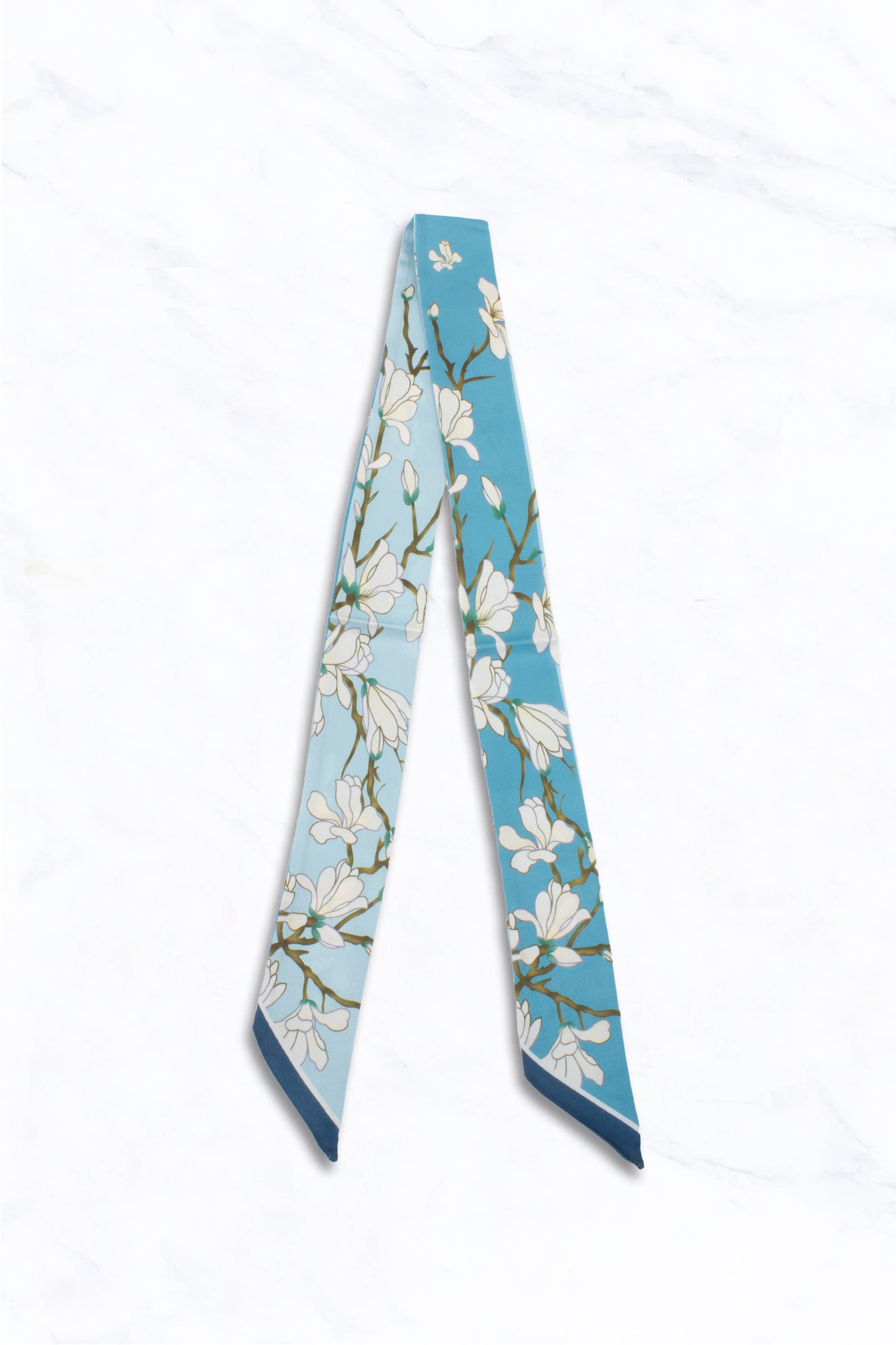 Suzie Q USA - Vendita all'ingrosso Sciarpa - Donna - Sciarpa Sottile con Motivo Floreale Elegante1