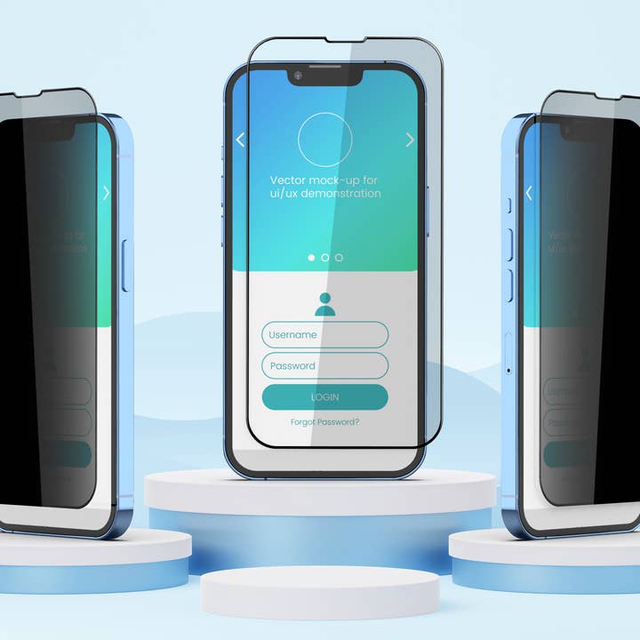 TECHANCY - Wholesale Phone/Tablet Stand - Privacy screen protector for iPhone 11/XR 6.1 inches1