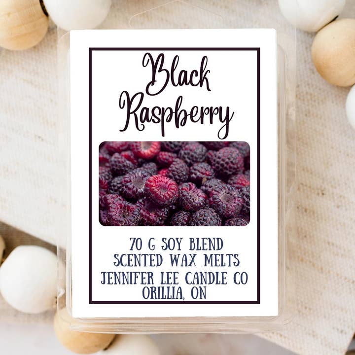 Black Framboise 70 g Soja Cire Fondue Coquille de palourdes pour la vente par Jennifer Lee Candle Co