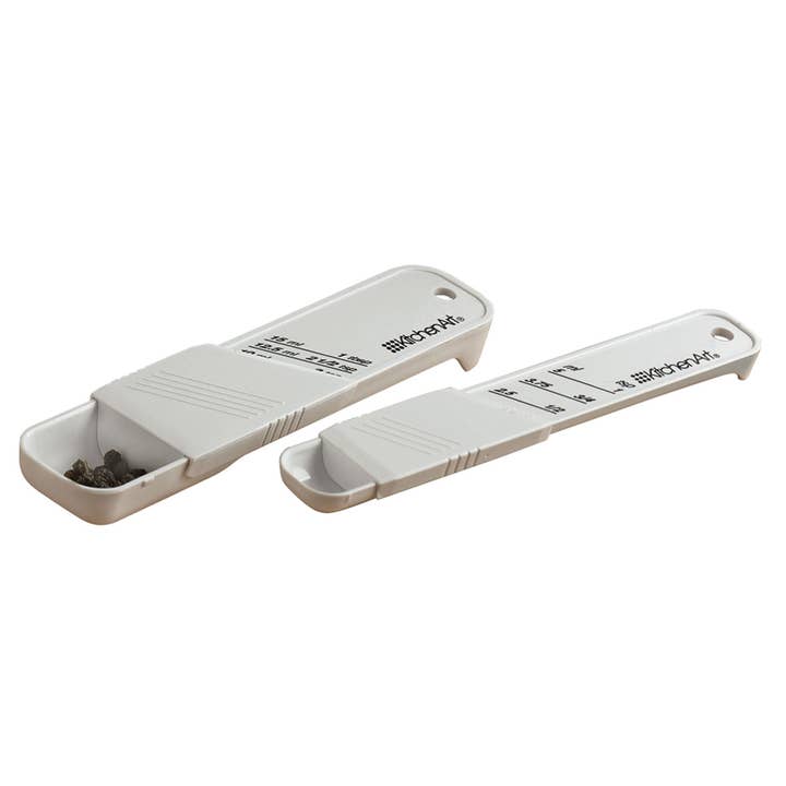 Fox Run Brands - Wholesale Measuring Spoon - KitchenArt Adjustable Measuring Spoon Set, 2-Pieces
