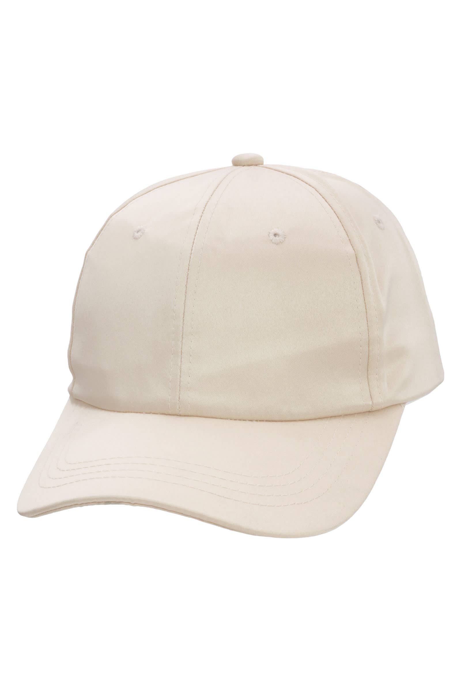 Cap Zone - Wholesale Baseball Cap - Unisex - Faux Silk Satin Strap Back Baseball Cap6