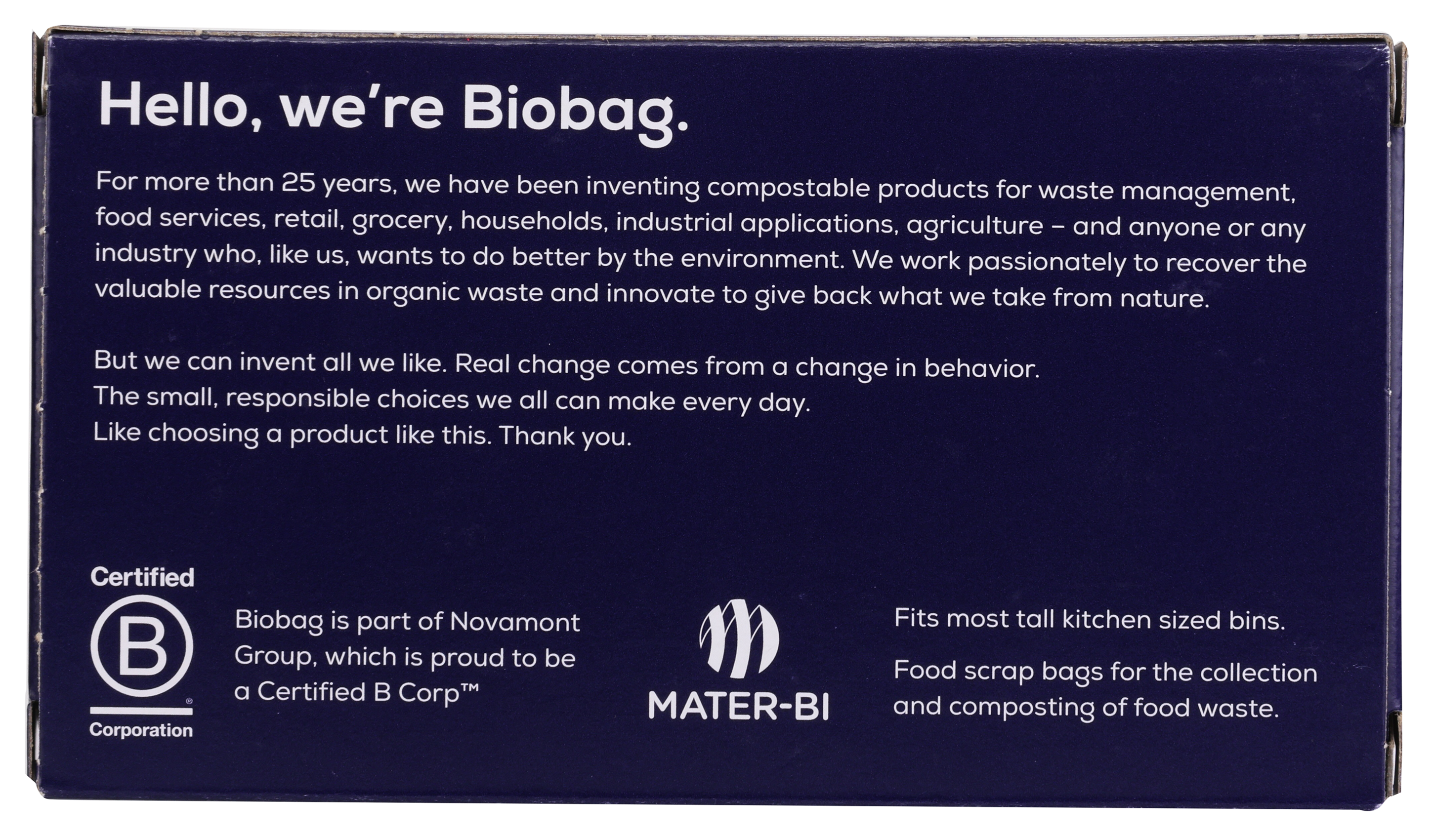 BioBag America Inc - Wholesale Compost Filter - BioBag 100% Compostable 13-Gallon Tall Food Waste Bag (144)2