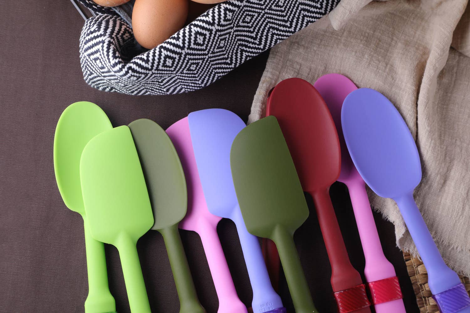 Cookduo – Espátula por atacado – Espátula de mistura e medida - Espátula de silicone