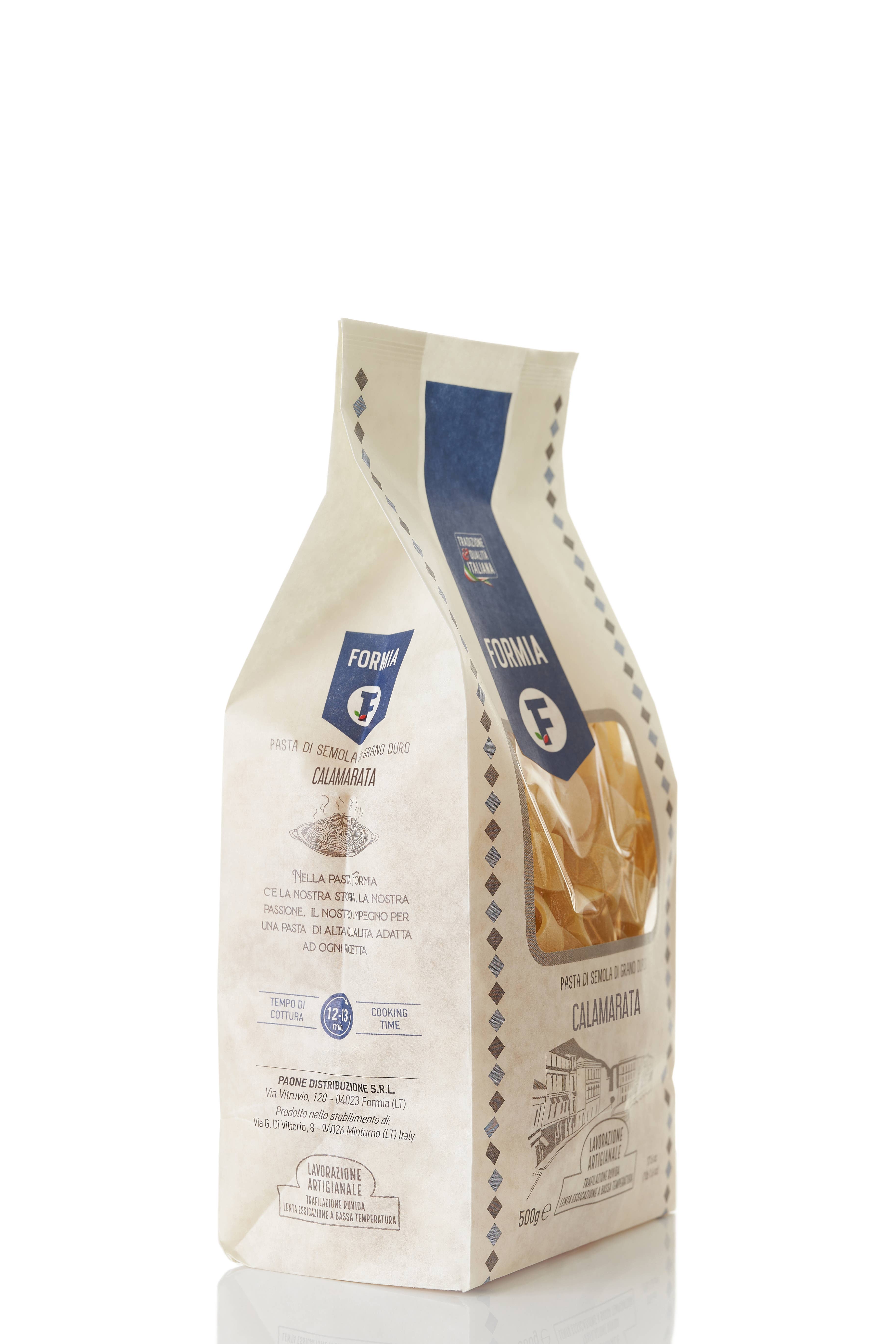 Paone Distribuzione Srl – wholesale Pasta – Calamarata - pasta av durumvetesemolina1