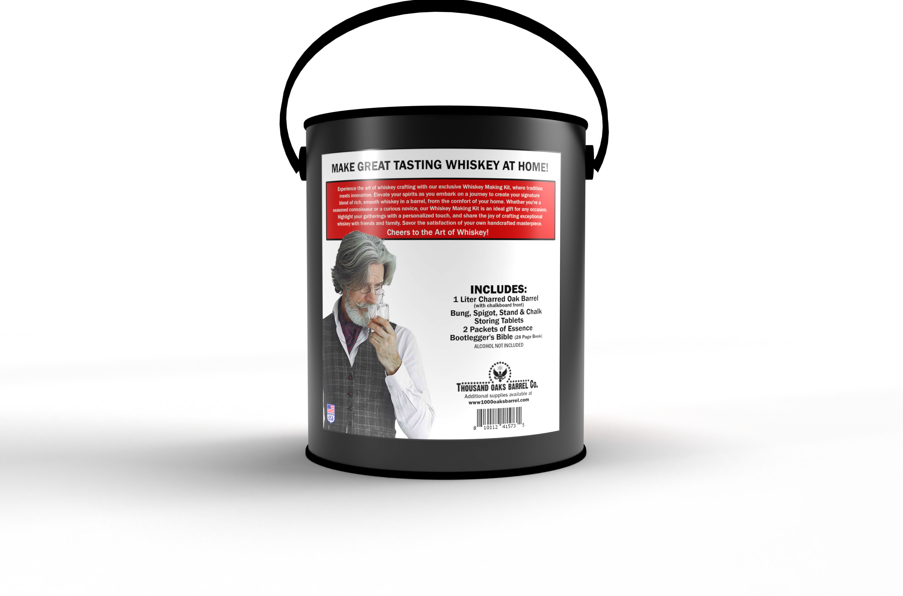 ThousandOaksBarrelCo. - Wholesale DIY Drink Kit - Whiskey Making Kit | Ultimate DIY Gift for Men | Oak Barrel9