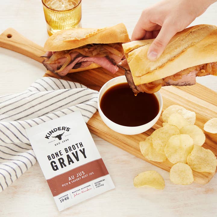 Kinder's Sauces & Seasonings - Wholesale Dried Spice Mix - Bone Broth Gravy Au Jus1