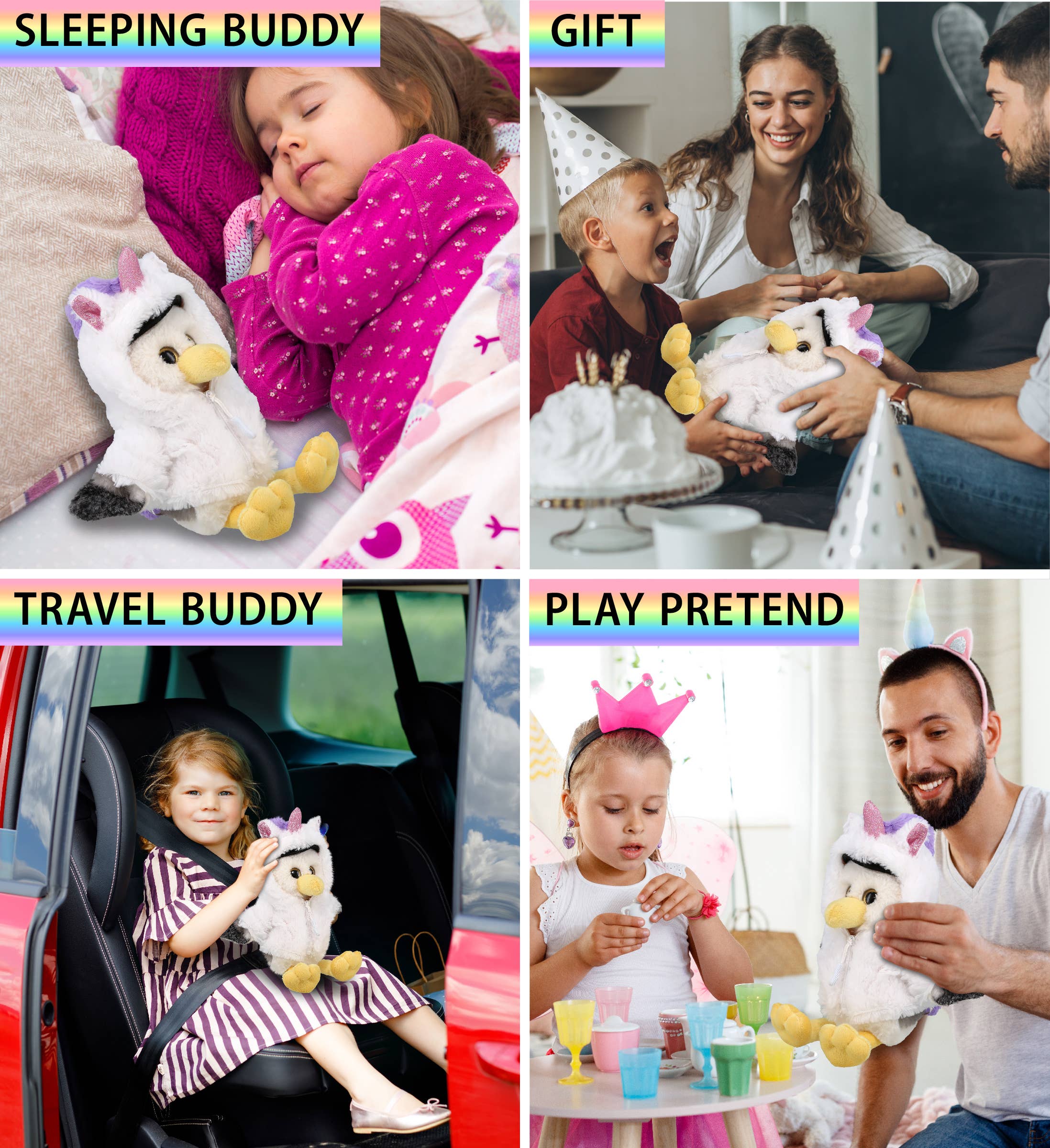 Cota Global - Wholesale Stuffed/Plush Toy - Kids & Baby - Plush Unicorn - Super Soft Plush - Seagull Sailor3