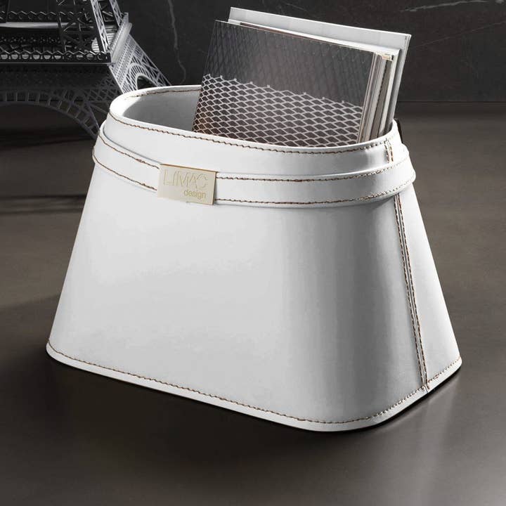 Porta-revistas em couro CLOTIDIE por atacado de LIMAC Design