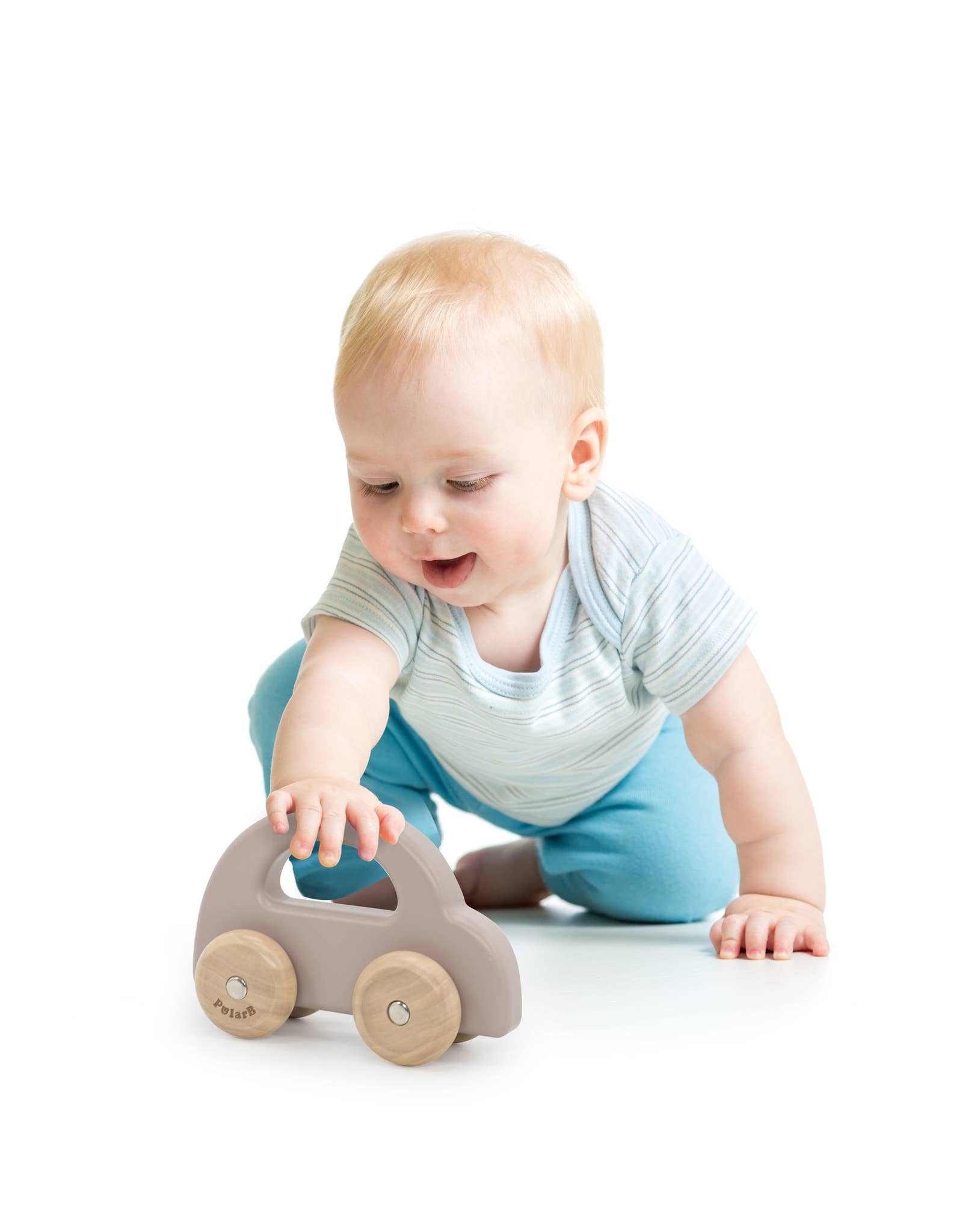 Viga/PolarB - Wholesale Wood Toy - Kids - Car brown2