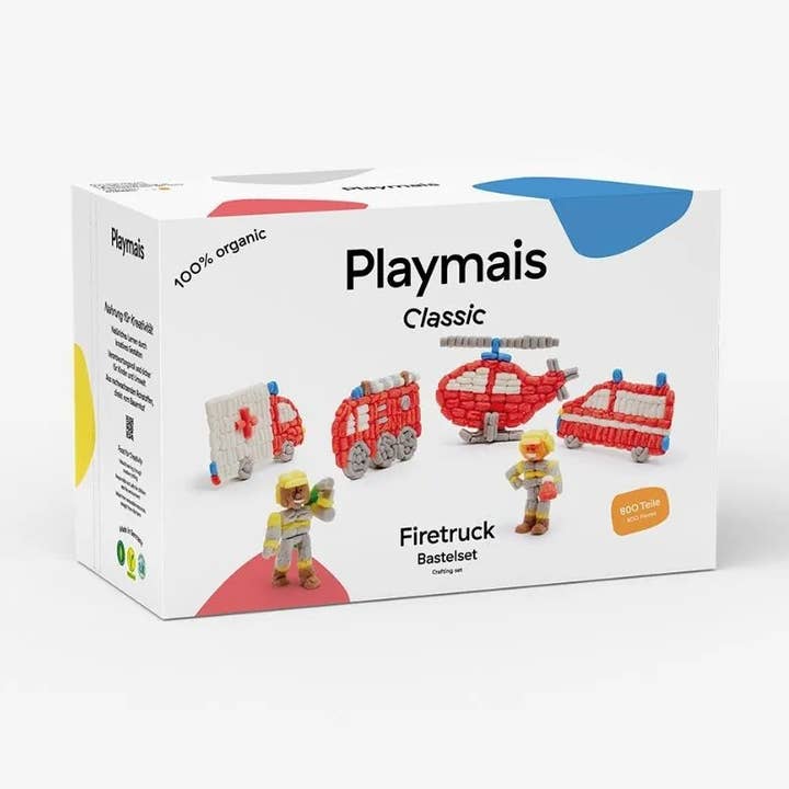Playmais – Großhandel Spielzeugset – Kinder – Playmais Classic Firetruck0