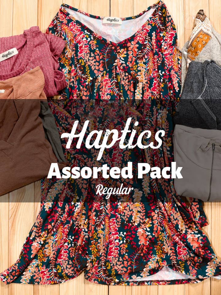 Promenade - Wholesale Tunic - Women's - 6 Piece REGULAR "Haptics" Fall Assorted Pack