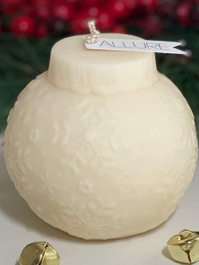 Christmas Ornament Bauble Candle - Limited Edition for wholesale by Allure Wax Works