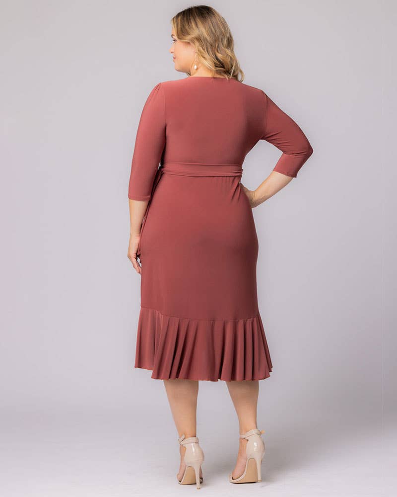 Kiyonna - Wholesale Jurk - Dames - Whimsy wikkeljurk - grote maten7