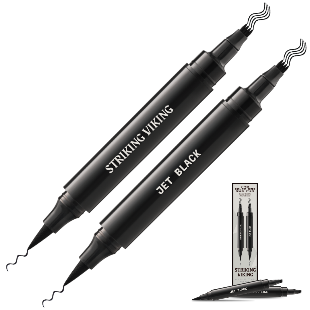 Striking Viking - Wholesale Beard Styling Product - Beard Filler Pen - Dual Tip (2-pack)0