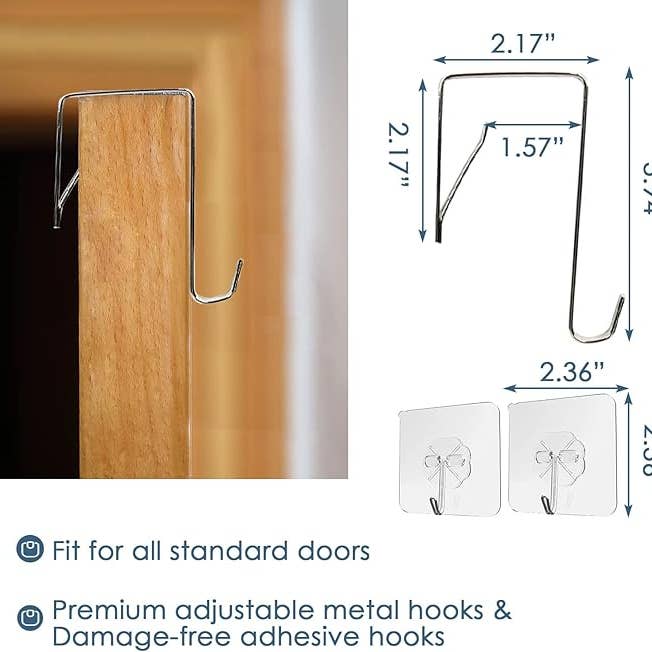 The Fine Living Company - Wholesale Laundry Hamper - Large Over-Door Hanging Laundry Hamper with Zipper – Black3