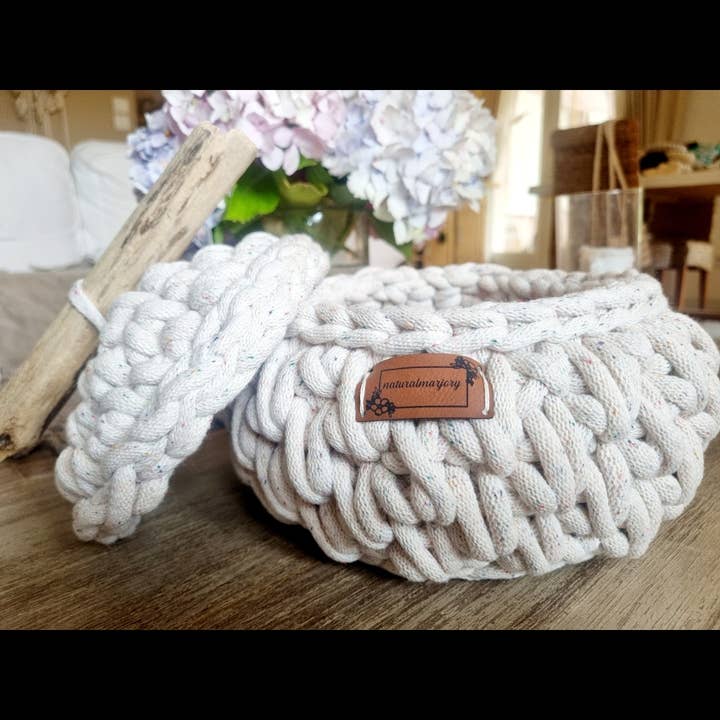 Naturalmarjory - Vente Décorations de table - Bonbonniere crochet