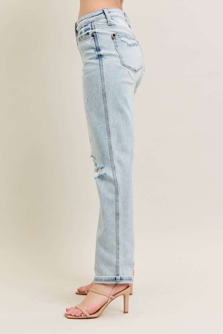 LT MR Repair Stitch Detail Destroy Single Cuff BF for wholesale on Faire4