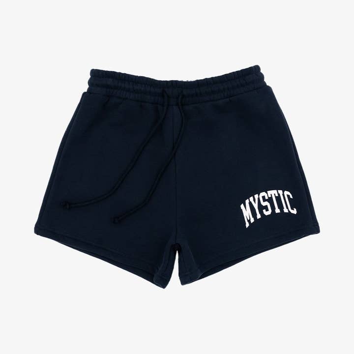 Mystic Women's Sweat Shorts in Navy for wholesale by The Just Brand