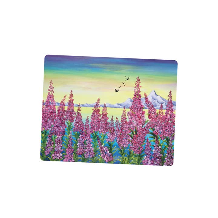 Iliamna From The Bluff Sticker for wholesale by Northern Vibes