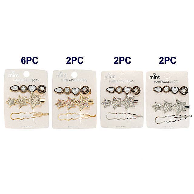 Atlas Fashion - Wholesale Hair Clip - Women's - Assorted Hair Clips1