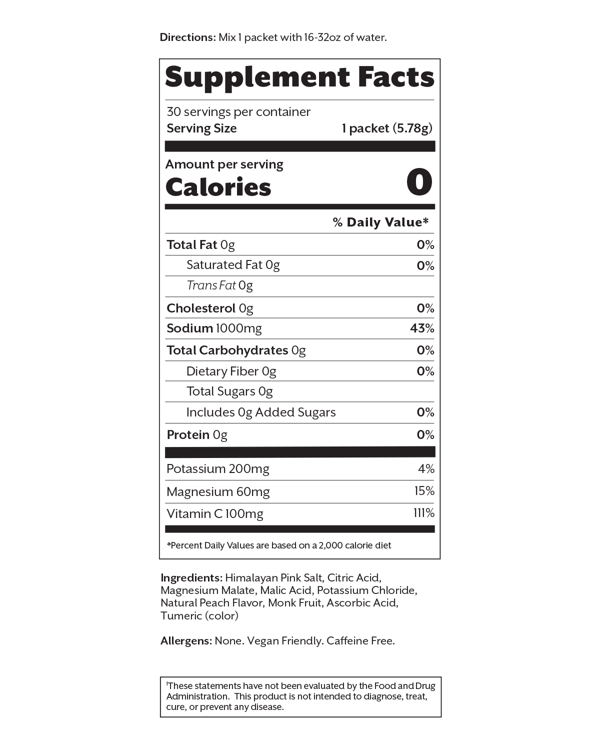 Promix - Wholesale Drink Mix - White Peach Electrolyte Drink Mix3