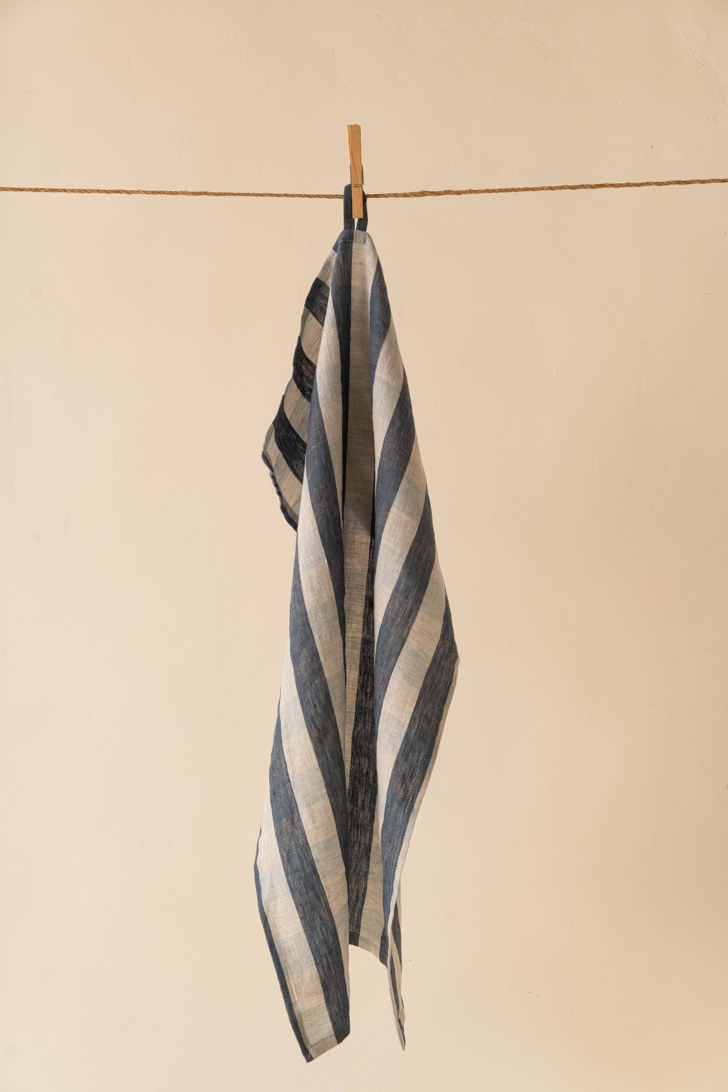 Live Linen - Wholesale Tea Towel - Classic Checks Clara Linen Kitchen Towel – Refined Touch5